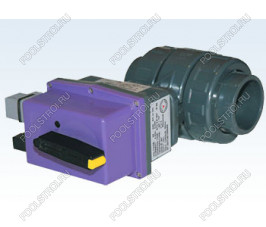 Вентиль с эл.приводом 220v д.63   1272063
