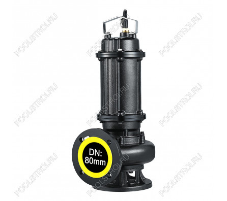 Канализационный насос AquaViva 50WQ10-15-1,1(DN50,Q=10,H=15,P=1,1kW,380V)