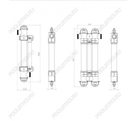 Ультрафиолетовая установка Elecro Steriliser UV-C HRP-110-EU + DLife indicator + дозирующий насос