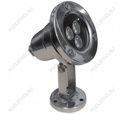 Прожектор для фонтана Aquaviva LED (3led 3W 12V AC/DC) RGB IP68
